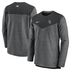 MLB Colorado Rockies Nike Authentic Collection Game Time Performance Half-Zip Top