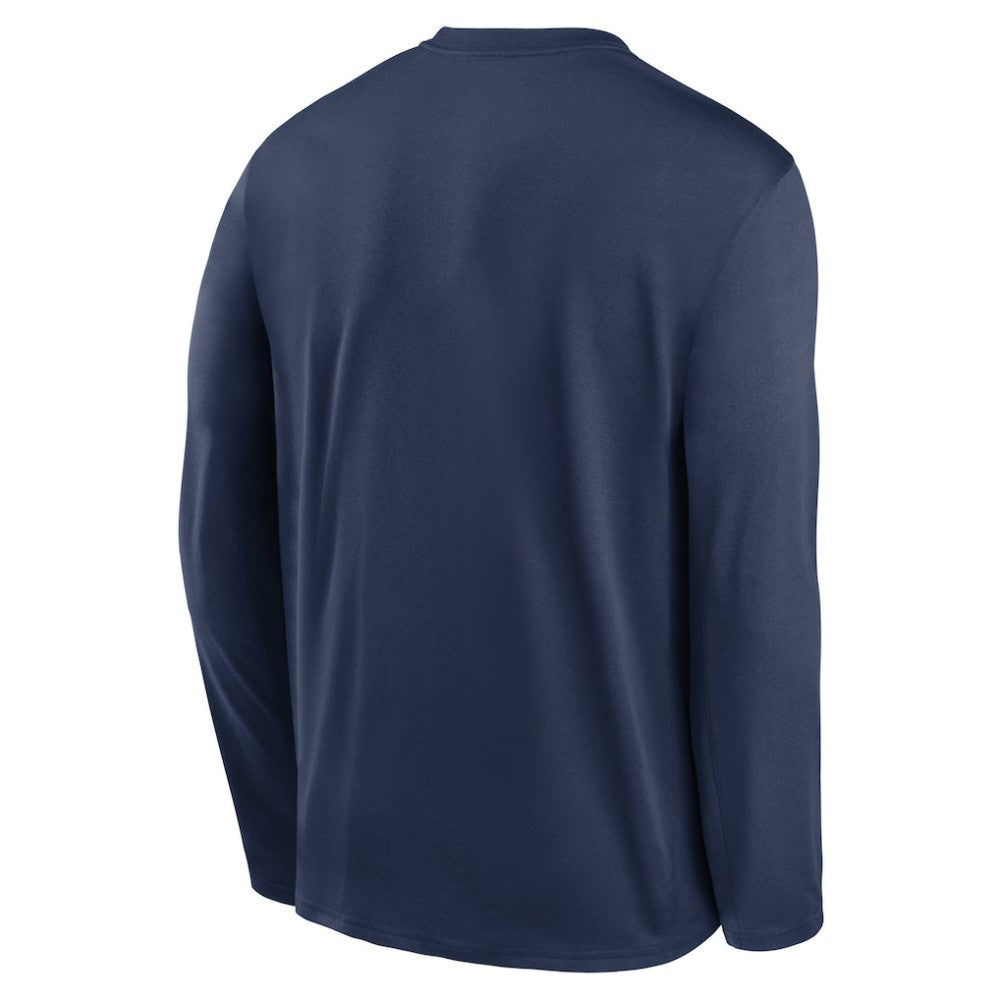 MLB Tampa Bay Rays Nike Authentic Collection Team Logo Legend Performance Long Sleeve T-Shirt