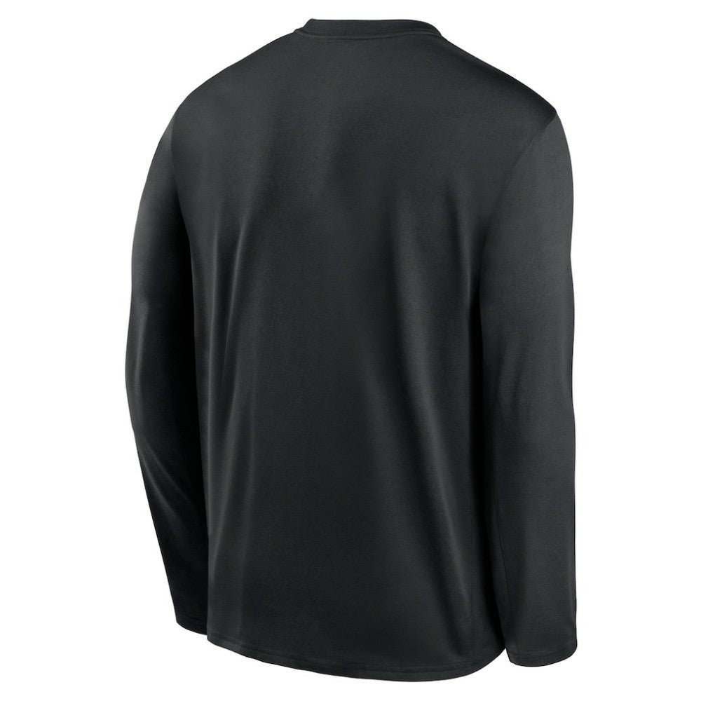 MLB Baltimore Orioles Nike Authentic Collection Team Logo Legend Performance Long Sleeve T-Shirt