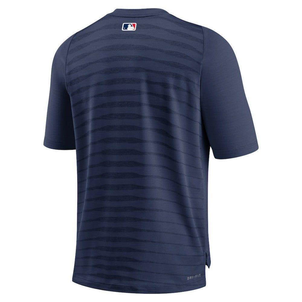 MLB Boston Red Sox Nike Authentic Collection Pregame Raglan Performance V-Neck T-Shirt