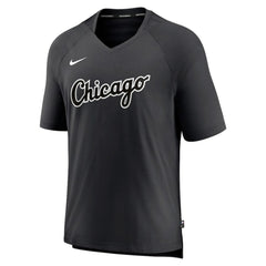 MLB Chicago White Sox Nike Authentic Collection Pregame Raglan Performance V-Neck T-Shirt