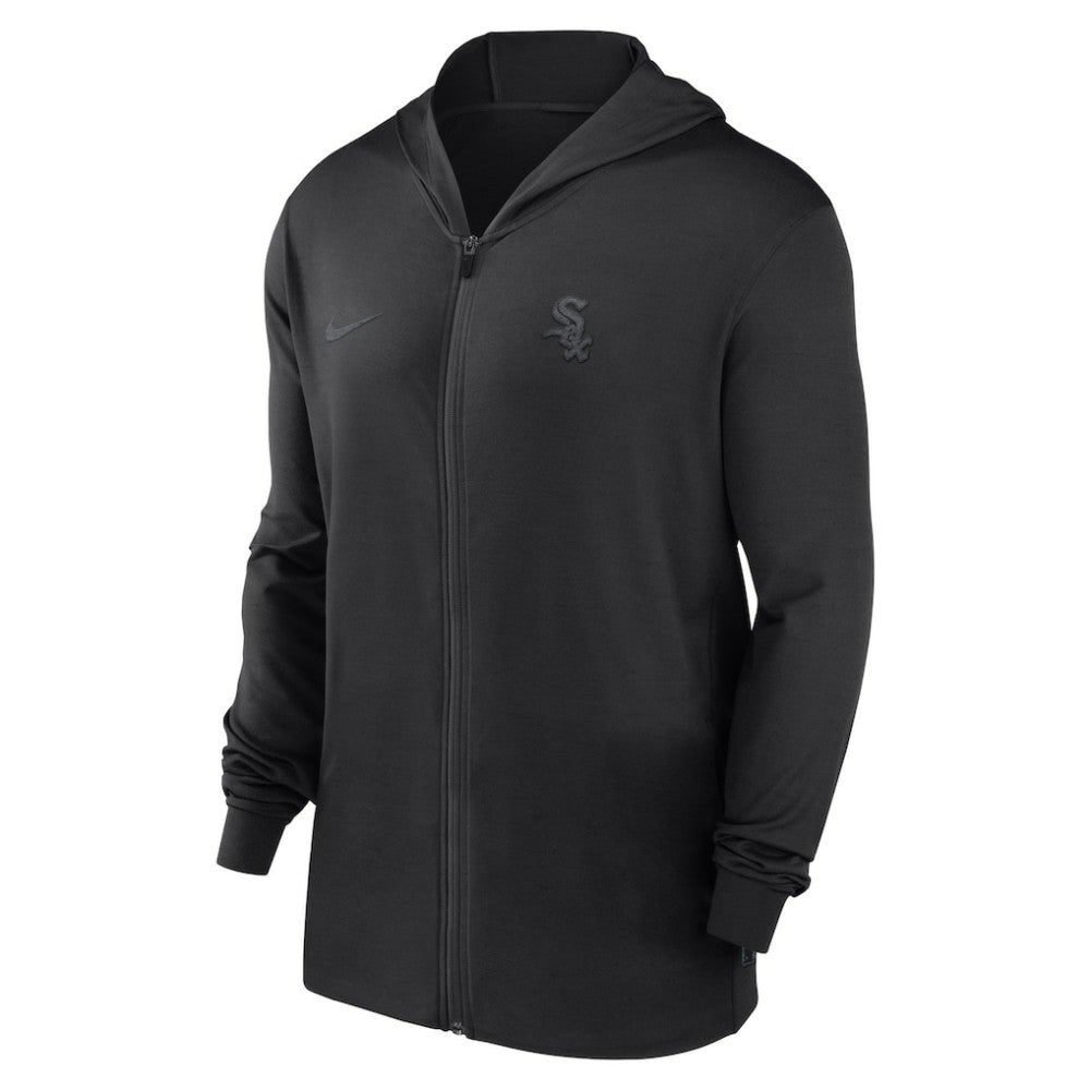 MLB Chicago White Sox Nike Authentic Collection Travel Performance Lightweight Full-Zip Hoodie