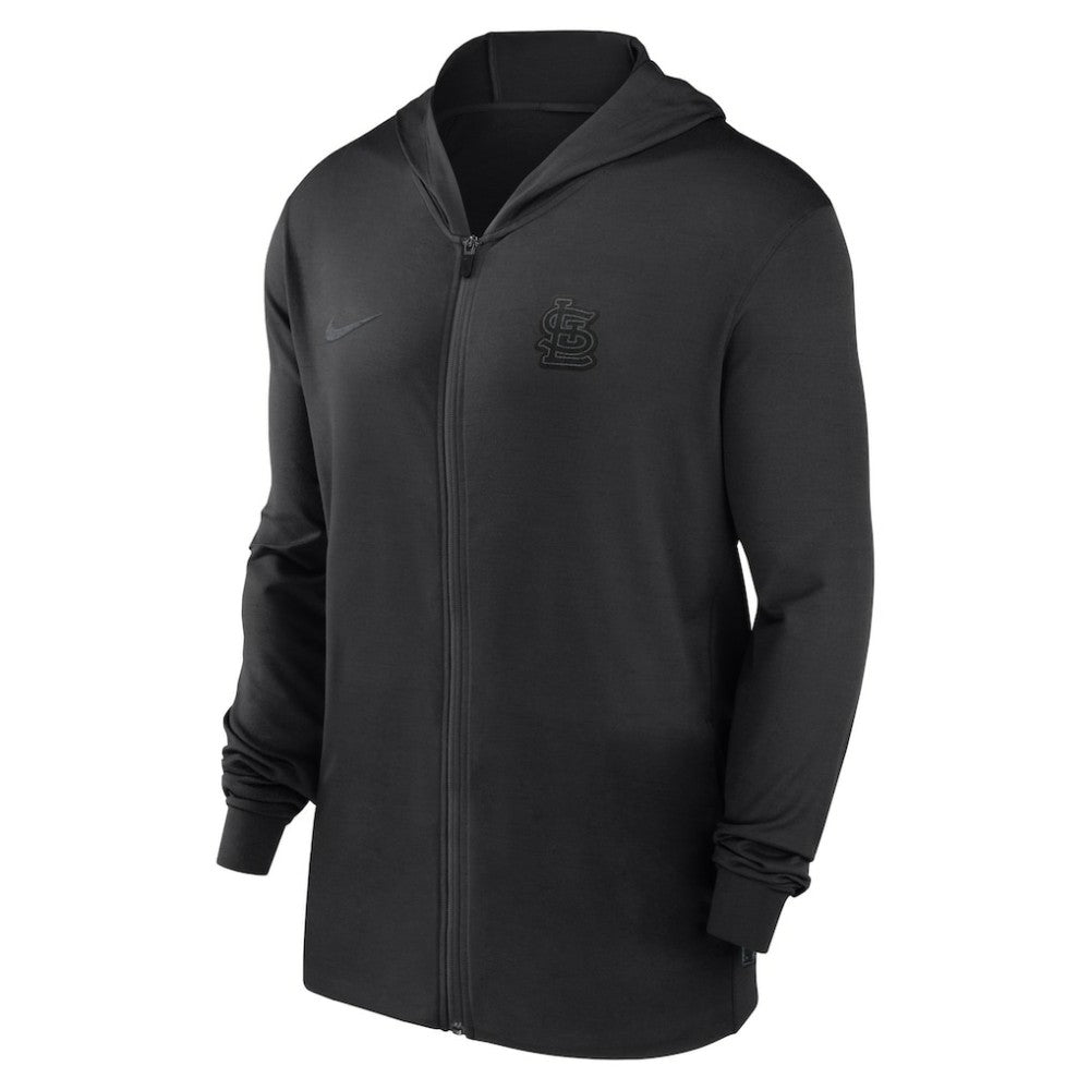 MLB St. Louis Cardinals Nike Authentic Collection Travel Performance Lightweight Full-Zip Hoodie