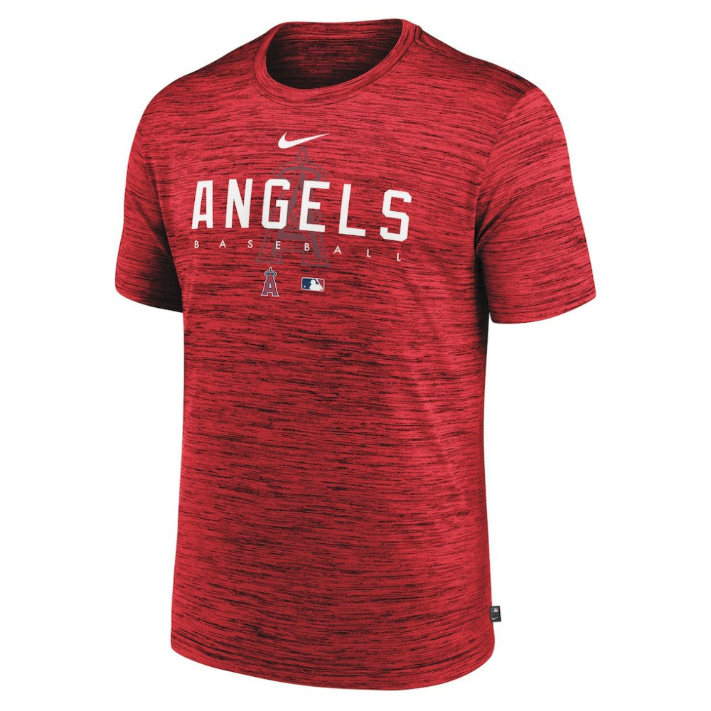 MLB Los Angeles Angels Nike Authentic Collection Velocity Performance Practice T-Shirt