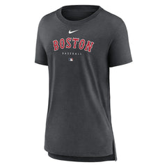 MLB Boston Red Sox Nike Women's Authentic Collection Early Work Tri-Blend T-Shirt