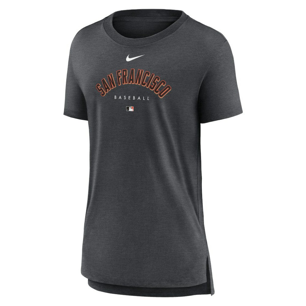 MLB San Francisco Giants Nike Women's Authentic Collection Early Work Tri-Blend T-Shirt