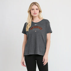 MLB San Francisco Giants Nike Women's Authentic Collection Early Work Tri-Blend T-Shirt