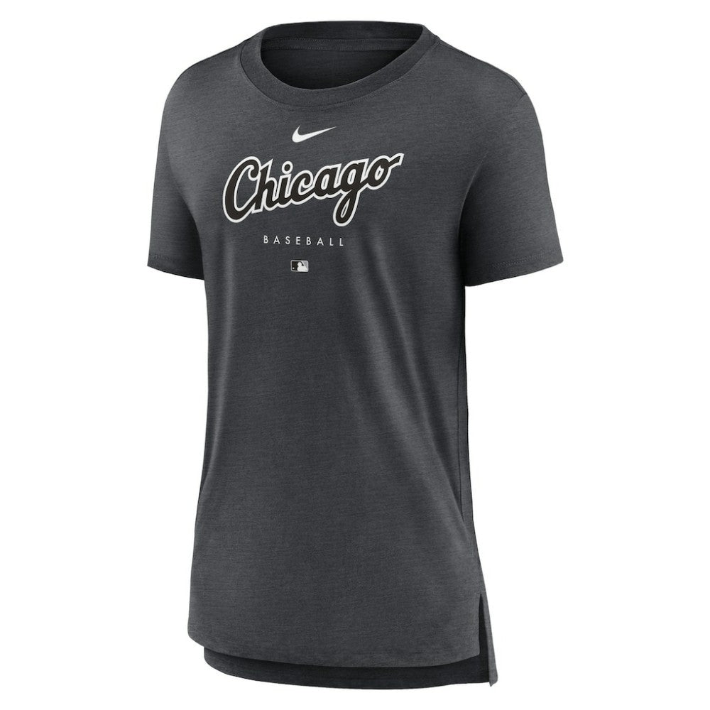 MLB Chicago White Sox Nike Women's Authentic Collection Early Work Tri-Blend T-Shirt