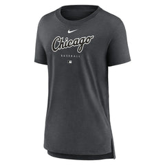 MLB Chicago White Sox Nike Women's Authentic Collection Early Work Tri-Blend T-Shirt