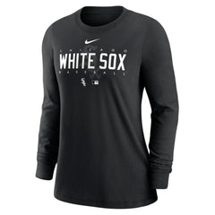 MLB Chicago White Sox Nike Women's Authentic Collection Legend Performance Long Sleeve T-Shirt