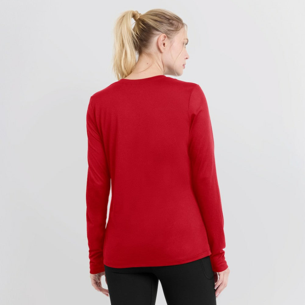 MLB Washington Nationals Nike Women's Authentic Collection Legend Performance Long Sleeve T-Shirt