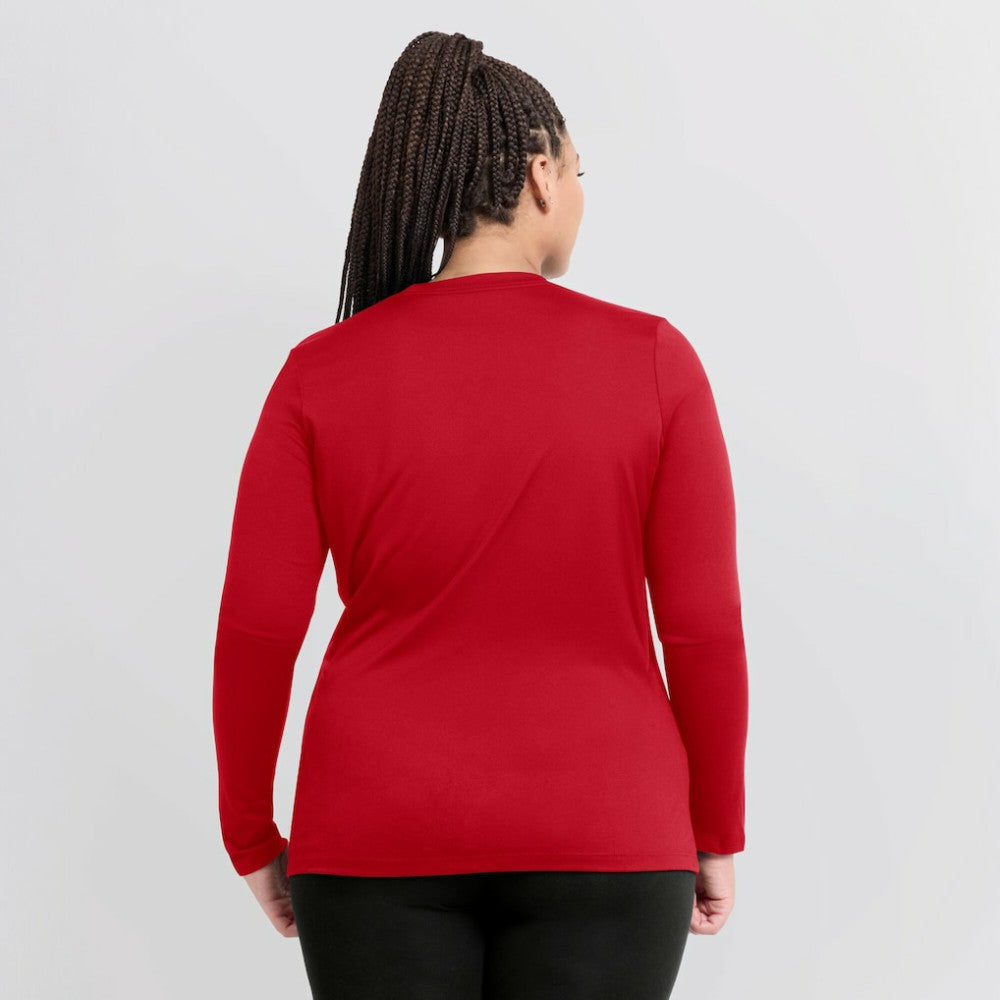 MLB Washington Nationals Nike Women's Authentic Collection Legend Performance Long Sleeve T-Shirt