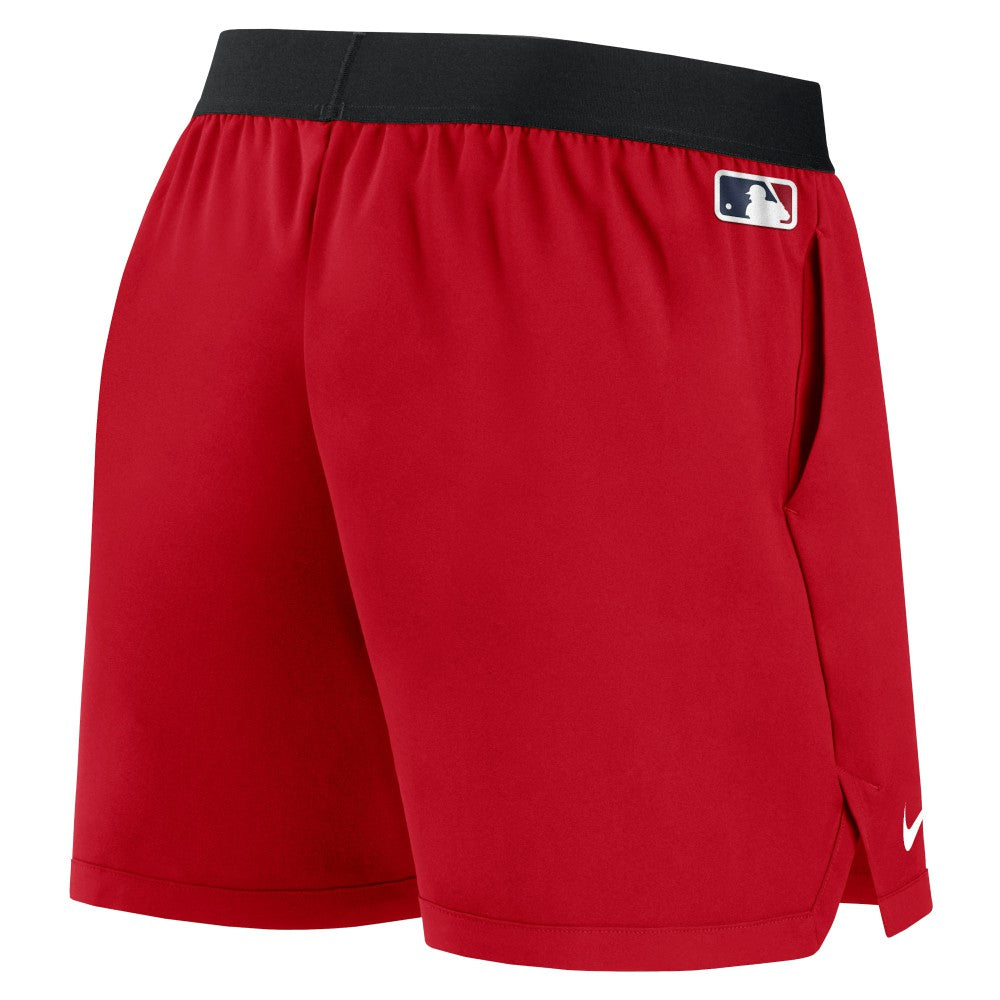 MLB Los Angeles Angels Nike Women's Authentic Collection Team Performance Shorts