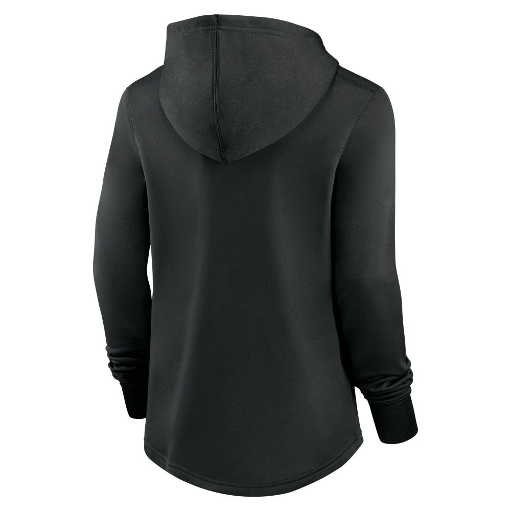 MLB Miami Marlins Nike Women's Authentic Collection Pregame Performance Pullover Hoodie