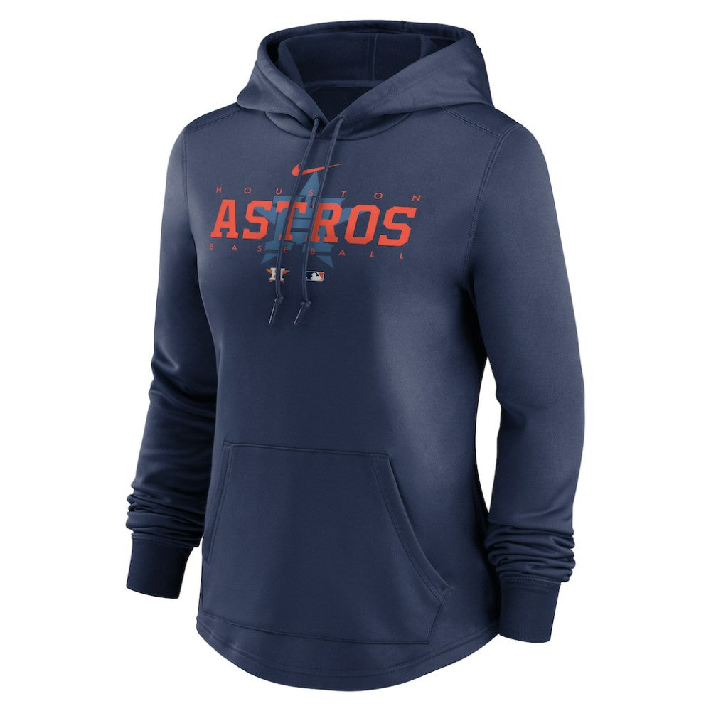 MLB Houston Astros Nike Women's Authentic Collection Pregame Performance Pullover Hoodie