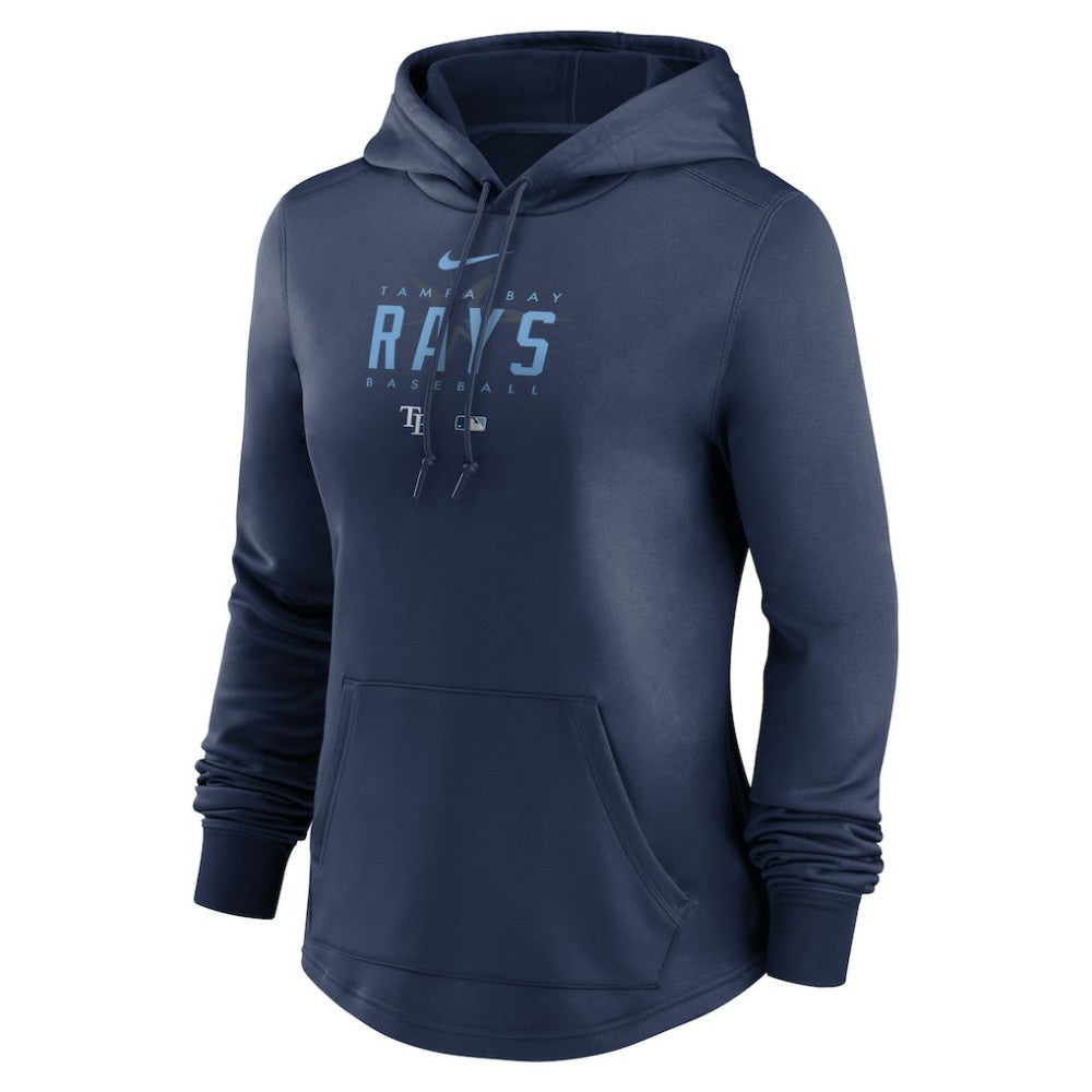 MLB Tampa Bay Rays Nike Women's Authentic Collection Pregame Performance Pullover Hoodie