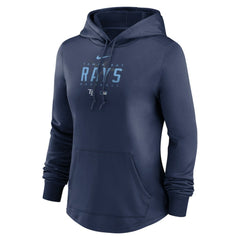 MLB Tampa Bay Rays Nike Women's Authentic Collection Pregame Performance Pullover Hoodie