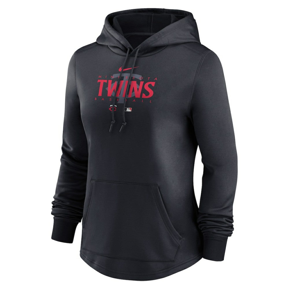 MLB Minnesota Twins Nike Women's Authentic Collection Pregame Performance Pullover Hoodie