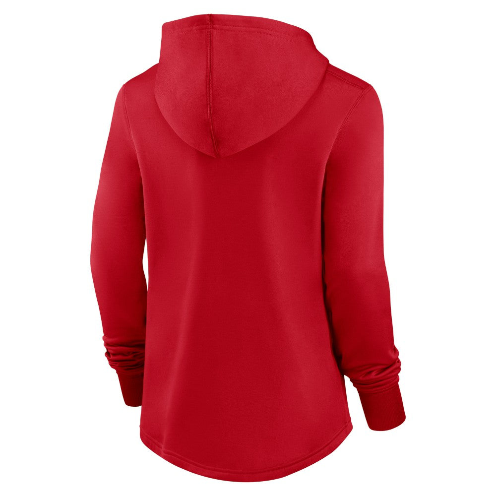 MLB Los Angeles Angels Nike Women's Authentic Collection Pregame Performance Pullover Hoodie