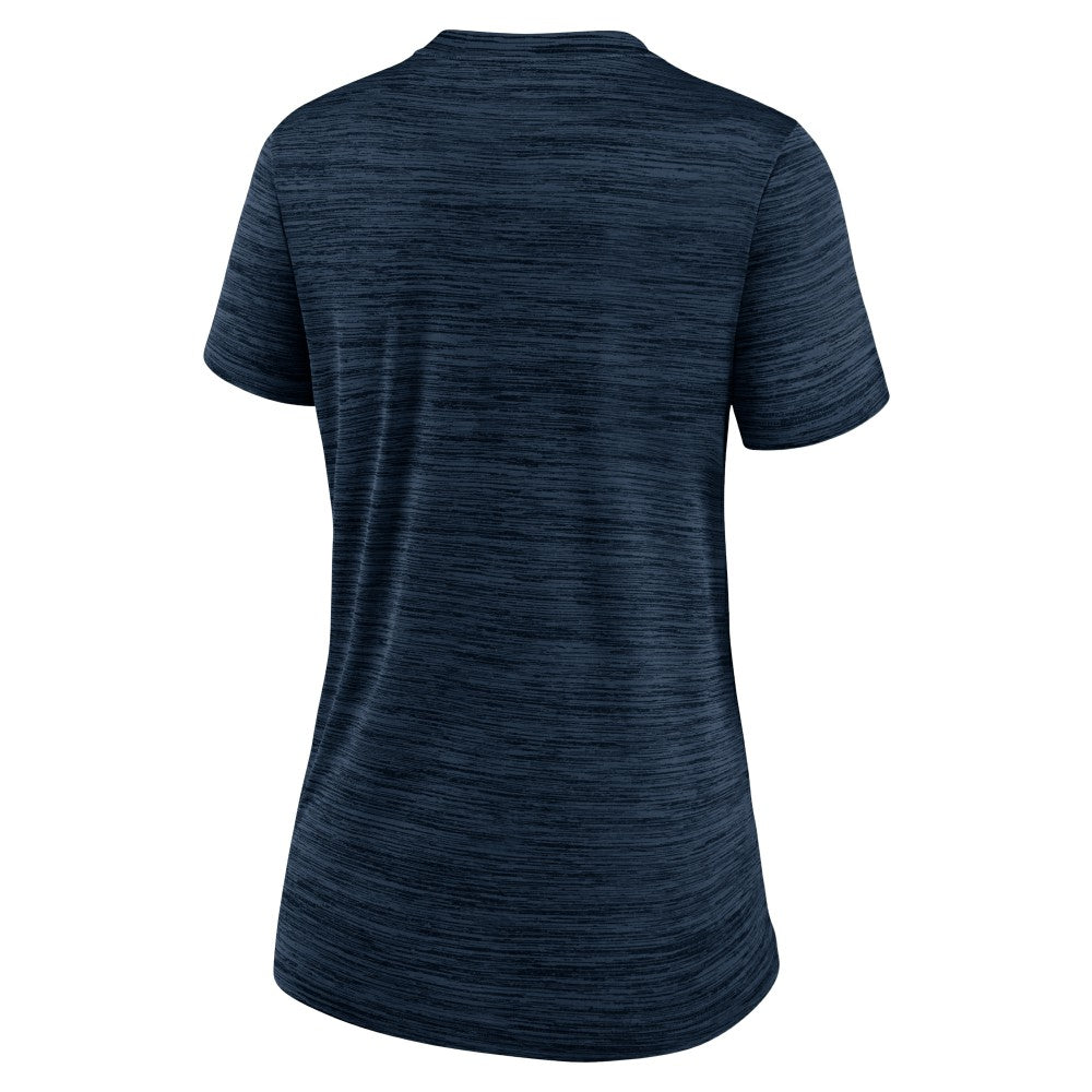 MLB Minnesota Twins Nike Women's Authentic Collection Velocity Practice Performance V-Neck T-Shirt