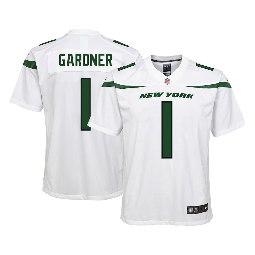 Ahmad Sauce Gardner  Youth Game Jersey - New York Jets