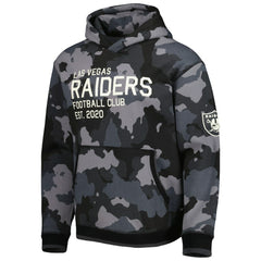 The Wild Collective Camo Pullover Hoodie - Las Vegas Raiders
