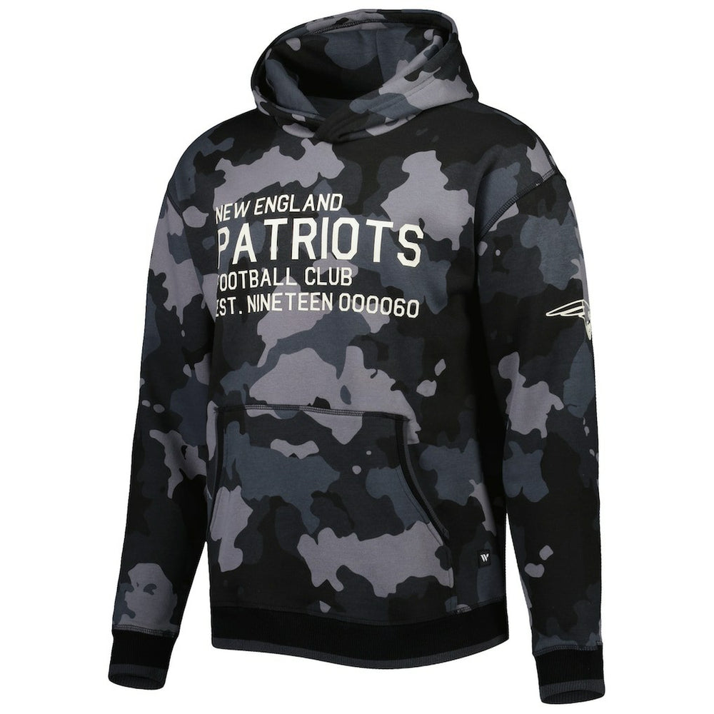 The Wild Collective Camo Pullover Hoodie - New England Patriots