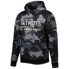 The Wild Collective Camo Pullover Hoodie - New England Patriots