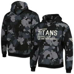 The Wild Collective Camo Pullover Hoodie - Tennessee Titans