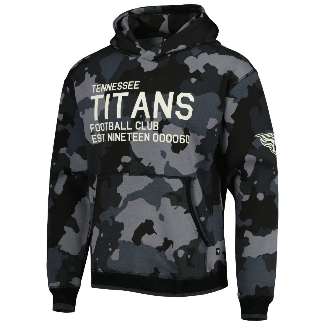 The Wild Collective Camo Pullover Hoodie - Tennessee Titans