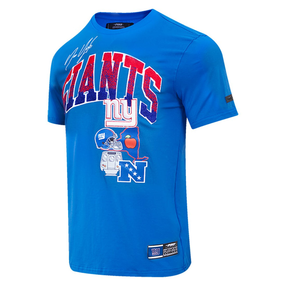 Pro Standard Super Bowl XLVI Patch Hometown Collection T-Shirt - New York Giants