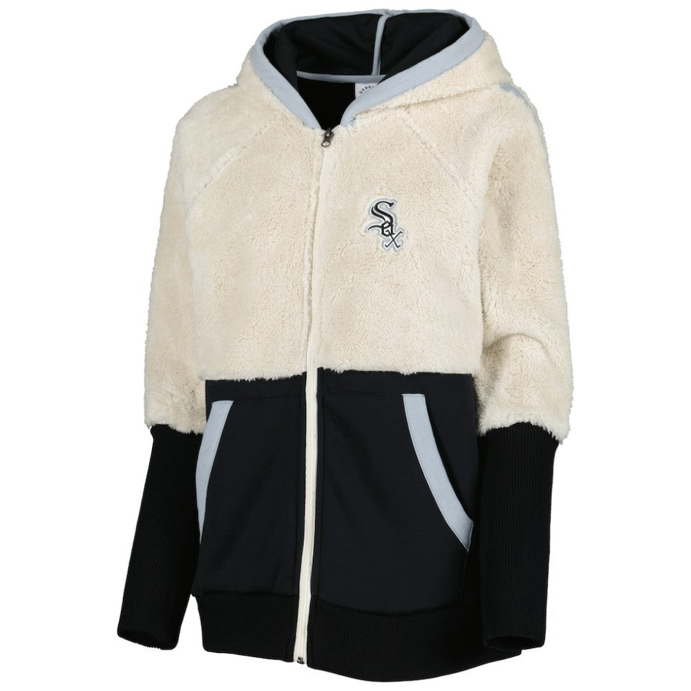 MLB Chicago White Sox G-III 4Her by Carl Banks Women's Shuffle It Raglan Full-Zip Hoodie