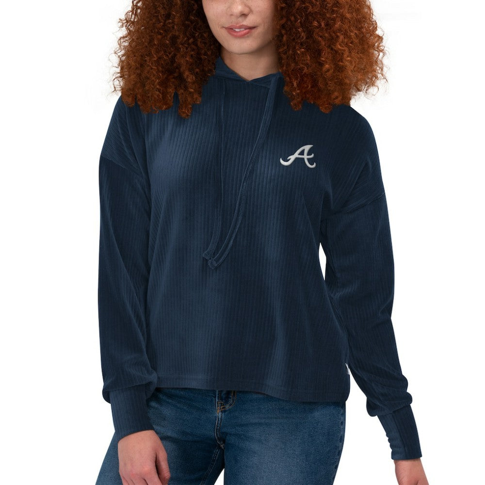 MLB Atlanta Braves Touch Women's End Line Pullover Hoodie