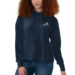 MLB Atlanta Braves Touch Women's End Line Pullover Hoodie