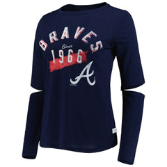 MLB Atlanta Braves Touch Women's Formation Long Sleeve T-Shirt