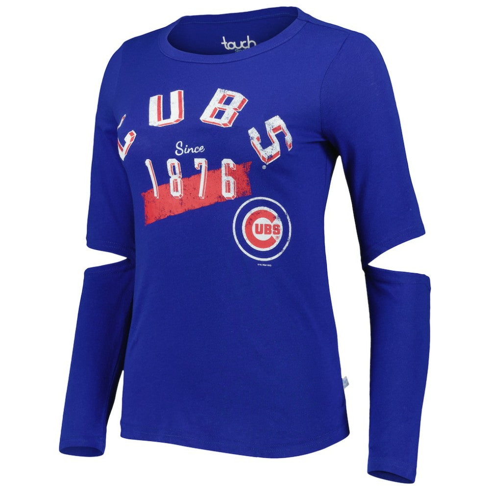 MLB Chicago Cubs Touch Women's Formation Long Sleeve T-Shirt