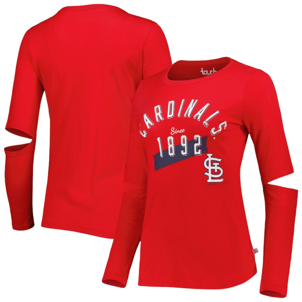 MLB St. Louis Cardinals Touch Women's Formation Long Sleeve T-Shirt