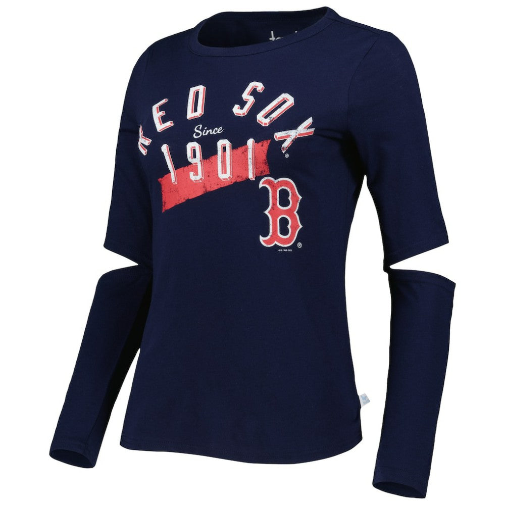 MLB Boston Red Sox Touch Women's Formation Long Sleeve T-Shirt