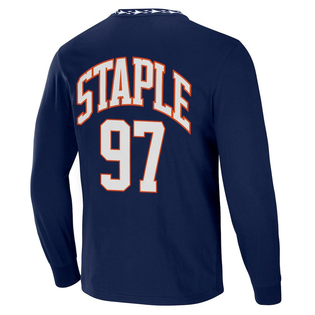 NFL x Staple Core Team Long Sleeve T-Shirt - Chicago Bears