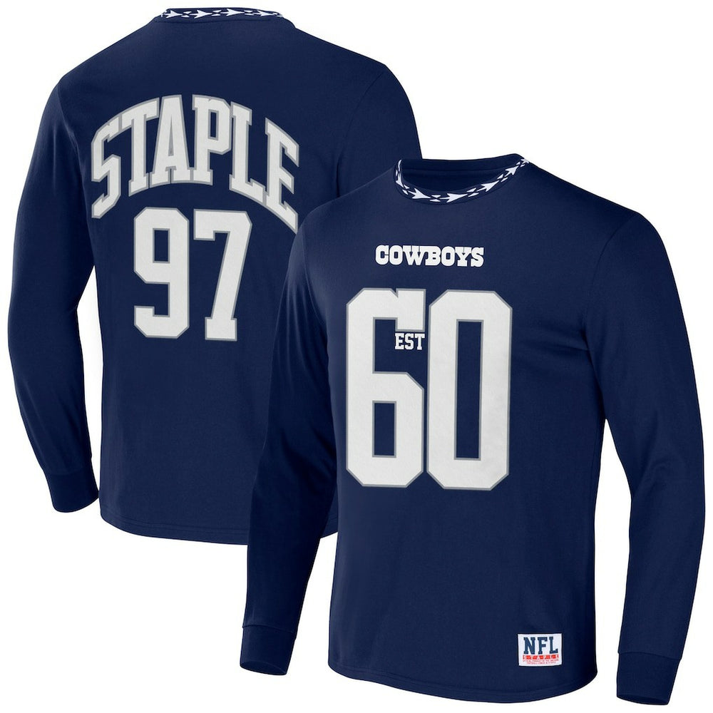 NFL x Staple Core Team Long Sleeve T-Shirt - Dallas Cowboys