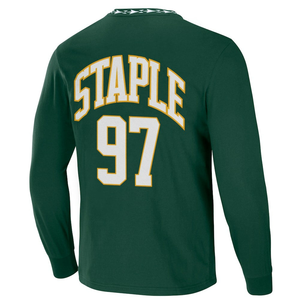 NFL x Staple Core Team Long Sleeve T-Shirt - Green Bay Packers