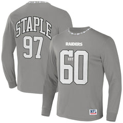 NFL x Staple Core Team Long Sleeve T-Shirt - Las Vegas Raiders