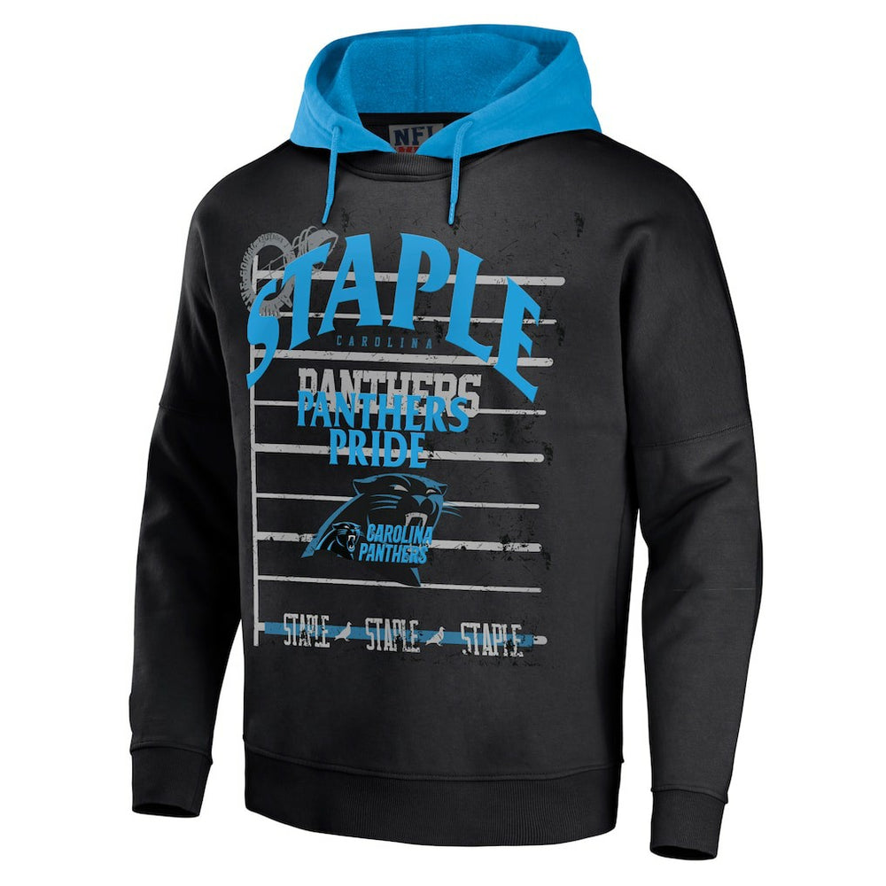 NFL x Staple Throwback Vintage Wash Pullover Hoodie - Carolina Panthers