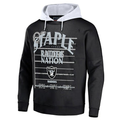 NFL x Staple Throwback Vintage Wash Pullover Hoodie - Las Vegas Raiders