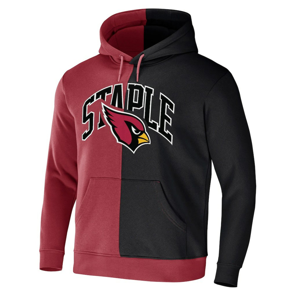 NFL x Staple Split Logo Pullover Hoodie - Arizona Cardinals