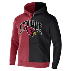 NFL x Staple Split Logo Pullover Hoodie - Arizona Cardinals