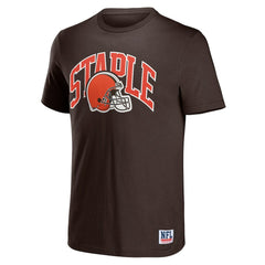 NFL x Staple Logo Lockup T-Shirt - Cleveland Browns