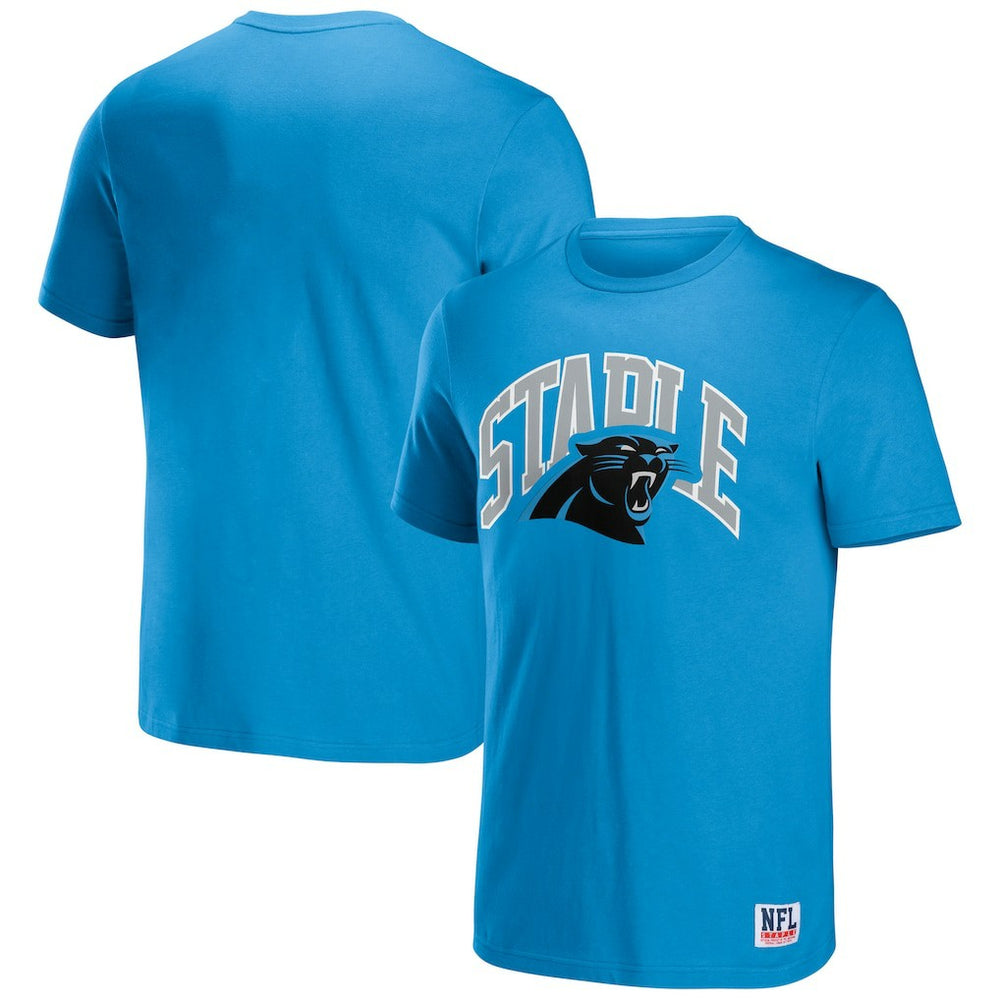 NFL x Staple Logo Lockup T-Shirt - Carolina Panthers