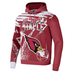 NFL x Staple All Over Print Pullover Hoodie - Arizona Cardinals