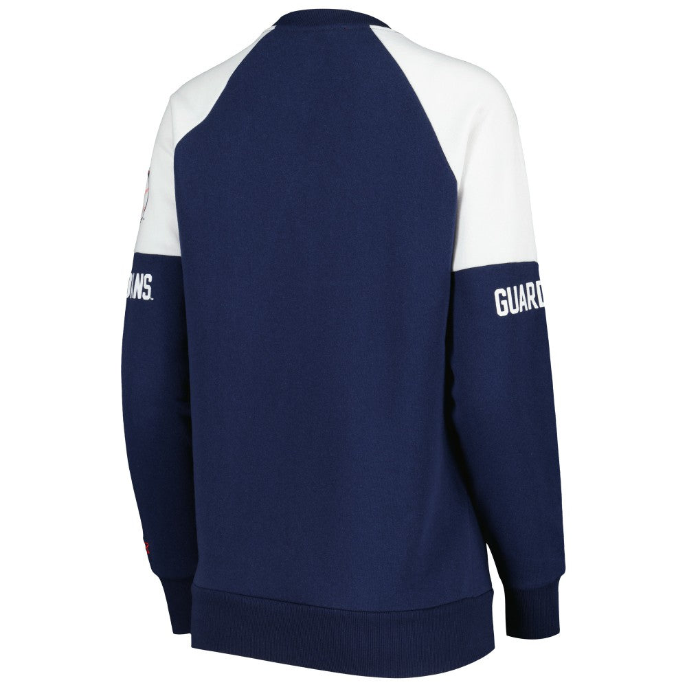 MLB Cleveland Guardians Starter Women's Baseline Raglan Pullover Sweatshirt